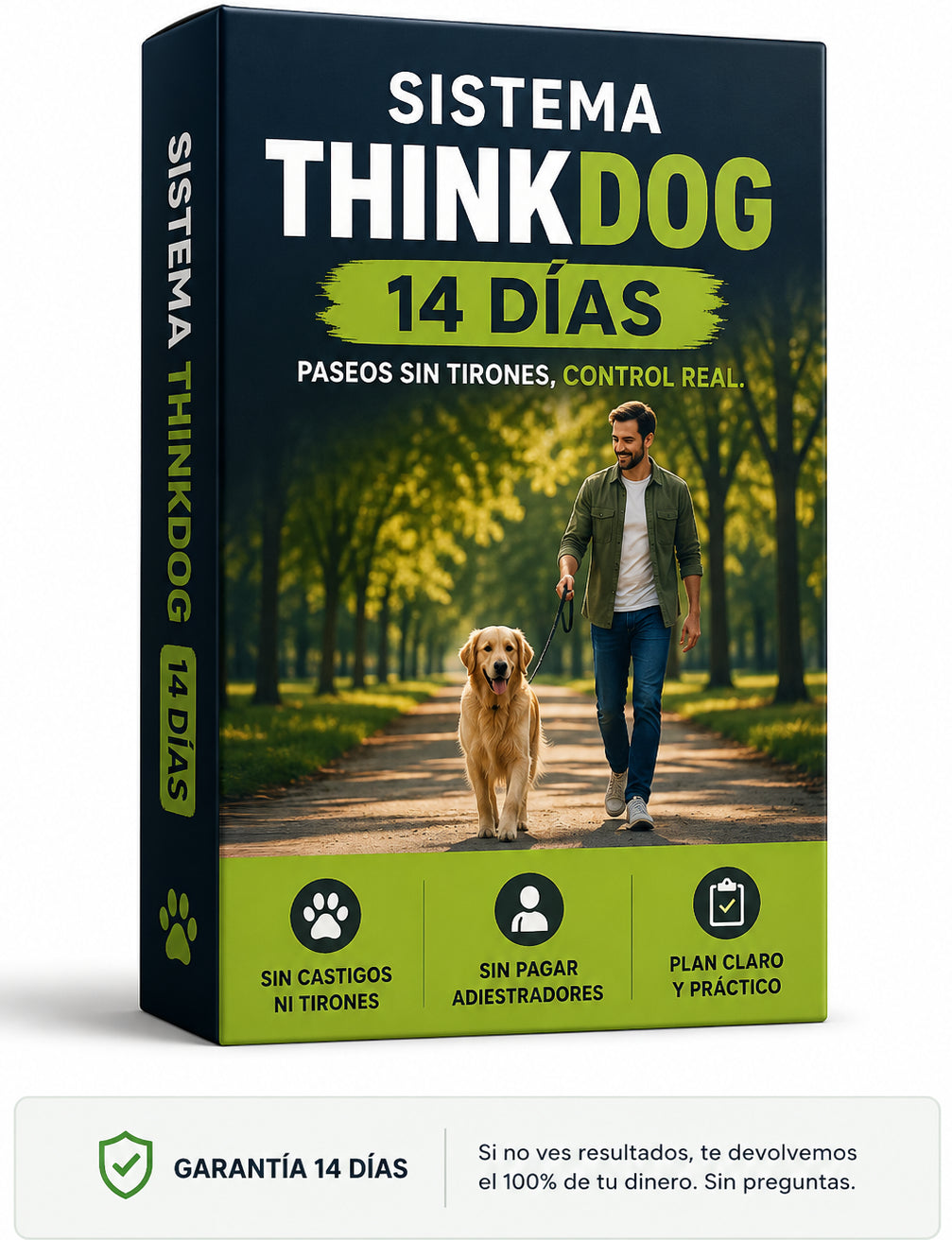 Vuelve a pasear tranquilo con tu perro en 14 días
